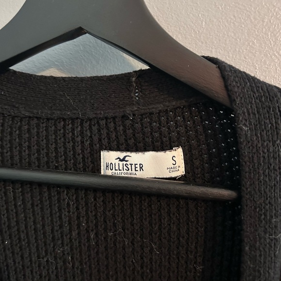 Hollister Black Knit Cardigan - Picture 7 of 8